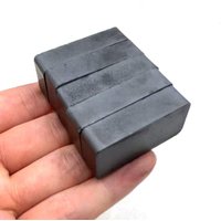 40*20*10mm Ferrite Block Magnet Y35 Sintered Ceramic Square Permanent Magnet for Industrial Audio DIY Handmade Magnetic Steel
