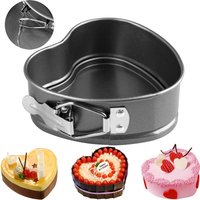 Metal love heart-shaped baking pan non-stick DIY baking pan oven cake pan baking pan bread and chocolate baking cookware