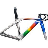 AliExpress BXT Carbon Frame 700C Carbon Road Bicycle Frame Disc Brake fit Mechanical & Di2 hidden cable road frame Customized Color
