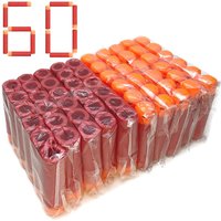 120 Pack Nachfüll pfeile 9,5 cm Schaum Blaster Nachfüll kugeln kompatibel für Nerf Mega Guns Schaum Spielzeug pfeile für Kinder Geburtstags geschenk