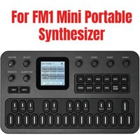 FM1 – przenośny syntezator FM, 27 klawiszy, miniaturowy syntezator, 12-harmoniczna polifonia, z interfejsem MIDI, do produkcji muzyki, kieszonkowy instrument klawiszowy.