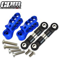 GPM pour Traxxas 1/10 Revo 3.3 Summit Slayer Pro E-REVO E RECalculator 2.0 VXL Accessoires Métal 25T Servo Cornes Bras de Direction 5345 5345R