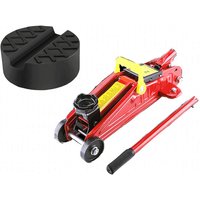 Car Lift Jack Stand Rubber Pads Black Rubber Slotted Floor Jack Pad