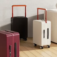 2025 Wide Handle Suitcase Carry-On Luggage 20 Inch Travel Trolley Case for Men And Women with Aluminum Frame PC Material