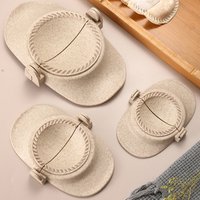 Hot Sale Dumpling Machine Tools Dumpling Mold Clamp Baking Mold Pastry Kitchen Accessories Wheat Straw Dumpling Dumpling Mold