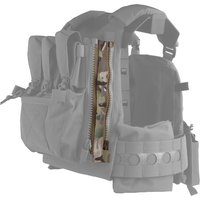 Tactical Back Panel Zipper Adapter Kit Zip-on Expansion Accessory for FCPC V5 Vest Compatible with Various Gear Backpanels