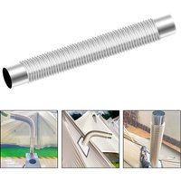 Stainless Steel Gas Water Heater Exhaust Pipe Corrugated Pipe 90-Degree Elbow Chimney Liner Bend Wood Stove Chimney Pipes