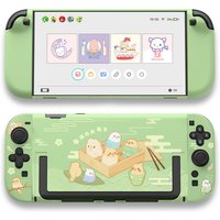 GeekShare Little Parrots Protective Case Compatible with Switch 2, PC Slim Dockable Skin Cover for Switch 2