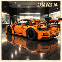 Racing Series GT3 Sportwagen 2758 Teile Großes Urban Racing Modellbauset – Perfekt als Geschenk für die Feiertage.