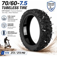 70/60-7.5 Self-healing Vacuum Tire Anti Slip and Wear-resistant, Suitable for ZT3/ZT3 Pro Electric Scooter Anti Puncture Tire