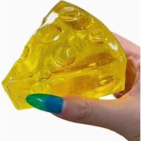 Squishy Honey Cheese Triangle Fidgets Toys Soft Mochi Cheese Squeeze Toy Funny Anti-stress Sensory Toy for Kids Adults