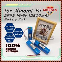 MDKSLS 2026 New For XiaoMi Viomi S9 Lydsto R1 Roidmi Eve Plus 100% Original 14.4V lithium battery 2P4S 6800mAh 9800mAh 12800mAh