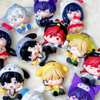 Nowe figurki Bilibili Toyfans Mini Link Click X Sanrio Cute Blind Box, autentyczne postacie, żelowe ozdoby na biurko, Mystery Box