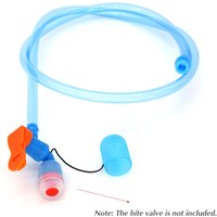 2PCS Hydration Bladder Tube Hydration Pack Hose Replacement Hydration Pack Tube Clip Hydration System Kit camping accessories