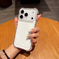 Shockproof Clear Phone Case Transparent Protective Cover for iPhone 11 12 13 14 15 16 17 Pro Max Plus Anti-Scratch Anti-Drop