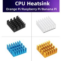 Orange Pi Heatink for CPU Passive Cooling 14x14 x6 MM Aluminum Heat Sink Cooler for OPI Zero 3 2 Banana Pi Raspberry Pi 4 3