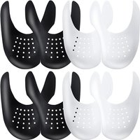 4Pcs Crease Protector Shoe Head Stretcher Sneaker Anti Crease Wrinkled Fold Shoe Support Toe Cap Sport Crease Protector Dropship