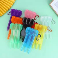 Portable Transparent ABS Dart Case With Lock Buckle Universal Storage Box For Most Darts