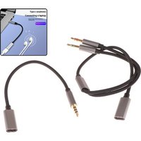 1Pcs Phone Tablet PC Accessories With USB C Port Cable Conversion Earphone Microphone 3.5mm Male To Type-C Aux Audio Adapter