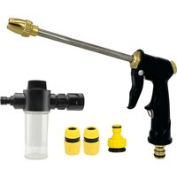 New Foam Water Gun Hose Nozzle Car Wash Cleaning Tools Garden Lawn Watering Irrigation Sprinkler Spray Gun Garden Supplies