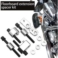Motorrad-Trittbrett-Verlängerungs-Abstandshalter-Set für Harley Davidson Touring Street Glide Road Glide Road King Electra Glide FLHT FLHR