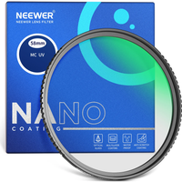 NEEWER MC UV Filter 39/40.5/43/46/52/55/58/62/67/72/77/82/95mm Ultra Slim HD Optics Multi Coated Ultraviolet Protection