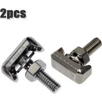 2pcs Battery Cable Terminal Connectors T-Bolt Replace #19116852 #6X0915138 #64740 T Bolts