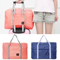 1/2pcs Multifunctional Folding Travel Bag Single Shoulder Hand Luggage Bag Large Capacity Luggage Storage Waterproof 2026