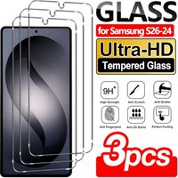 1-3Pcs S26 Ultra Screen Protector for Samsung S26 S25 S24 S23 S22 Plus S26U Tempered Glass HD Protective Glass Touch Sensitivity