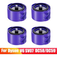 Replacement Post-Motor HEPA Filter Part Fit For Dyson V6 SV07 DC59/DC59 Vacuum Cleaner Spare Parts Hepa Air Outlet Accessories