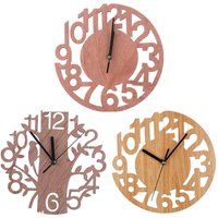 Silent Wall Clock Bird Decor 23cm Battery Operated Wall Clock Noiseless Quartz Wall Clock Decor For Porch Balcony Corridor