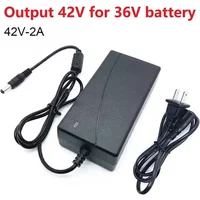 36v Electric Scooter Battery Charger Power Adapter For 42V 2A Powerful Electric Bike For M365 Cycling Hoverboard Scooter Parts