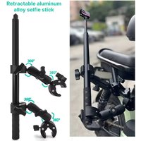 AliExpress NONE Double Head Clamp Kit For Insta360 One X2 X3 Motorcycle Bicycle Double Clip Bracket for GoPro 11 10 9 Action Camera Accessories