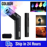 Colbor CF-5 CF5 Smoke Machine Handheld Portable Fog Machine with RGB Full Color Light for Stage Video Vlog Effects Photography