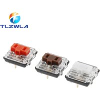 5PCS Kailh Low Profile Switch 1350 Chocolate Keyboard Switch Clicky Tactile Linear White Switches Mechanical Keyboard for Laptop