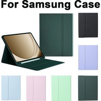 For Samsung Galaxy Tab A9 Plus A8 10.5 Case Tab S10 S9FE 10.9 S7 S8 11 PLUS 12.4 13.1 A7 S6 Lite 10.4 Ultra 14.6 Pencil Holder