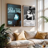 American singer A-Arianas G-Grande Poster Printing Suitable For Wall Decoration Cafes Living Rooms Bed Room