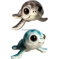Turtles Animal Figurines Resin Sea Turtles Statues Tortoise Sculptures Ornament