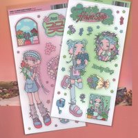 Korean Cute Cartoon Girl Stickers Japanese Girl Shibuya Diary Stickers Diy Decoration Material Handbook Stickers Friends Gifts