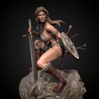 Overall heights 50mm 75mm 90mm Resin model kits figure beauty Need to self color and assemble(3D Printing )TD-7550/3D