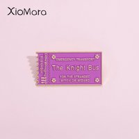 Emergency Transport The Knight Bus Enamel Pin For The Stranded Witch Or Wizard Lapel Brooch Badge Jewelry Decorative Gifts
