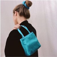 Women Bag Silk-like 2025 New Spring Summer Korean Simple Solid Purses and Handbags Girls Bags