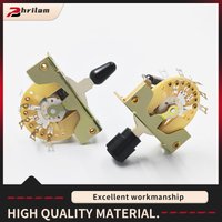 PHRILAMUltra 3-way/5-way Heavy Duty Switch, Electric Guitar Pickup Selector Switch, Guitar 3-way/5-way Blade Switch,with ST TL