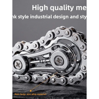 AliExpress Sprocket Flywheel Flywheel Flying Top Flying Disk Anti-Anxiety Ornaments Metal Bicycle Chain Rotating Flying Disk Adult Toy