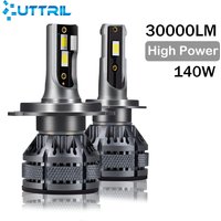 H7 H4 Led Headlight 6000K H1 H8 H11 Led Bulb Fog Light 9005 HB3 9006 HB4 Auto Lamp 30000LM 140W 12V Car Bulb Motorcycle