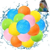 Reusable silicone water balloons for summer outdoor use, quick-fill beach water balls,Garden Party Game