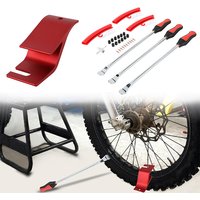AliExpress JFGRACING Motorcycle Tire Spoons Tire Changer Tire Levers Tire Changing Tools Tire Changer with Bead Buddy Bead Breaker For Pit Dirt Bike