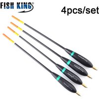 4pcs/lot Weight Tail Bobber Fishing Floats Paulownia Wood Fishing Floats 8g-10g 24cm-26cm Float Carp Fishing