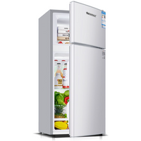 Refrigerator Home kitchen Double door Fresh and frozen dual-use Electric refrigerator deep freezer cosmetic fridge