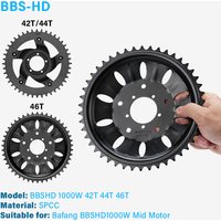 AliExpress BAFANG Chainring Chain Wheel Guard Sprocket Chainwheel 42T 44T 46T for BBSHD Mid Motor Chainring EBike Conversion Accessories